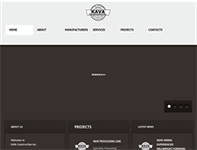 Tablet Screenshot of kavaconstruction.com